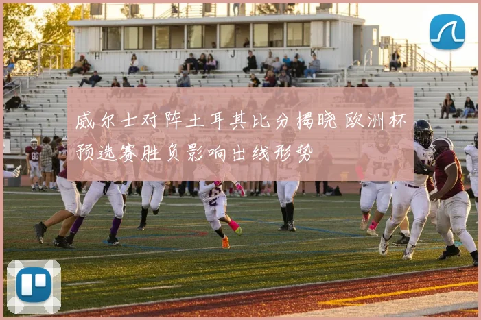 威尔士对阵土耳其比分揭晓 欧洲杯预选赛胜负影响出线形势